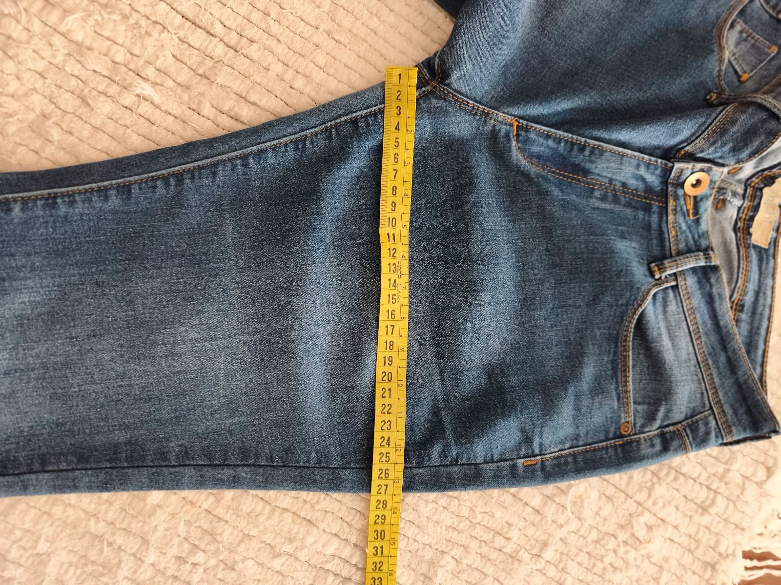 Calça jeans Amichi reta tamanho 38 – photo 11